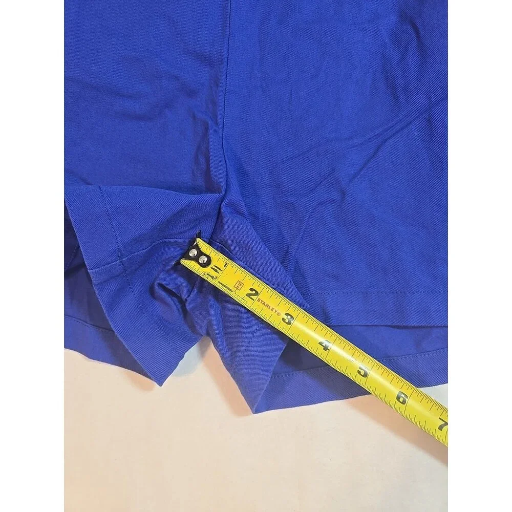 Happily Grey Sailor‎ Shorts Royal Blue Gold buttons High waisted size XL - Picture 11 of 15